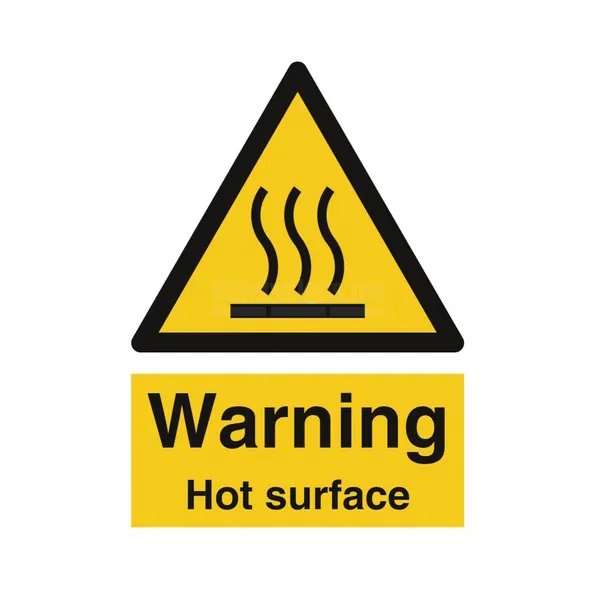 Warning Hot Surface