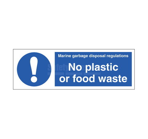 No Plastic Or Food Waste