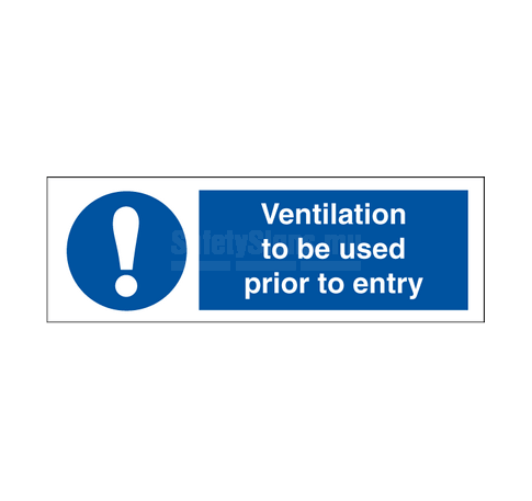 Ventilation To Be Used