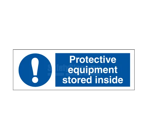 Protective Equipment Stored Inside