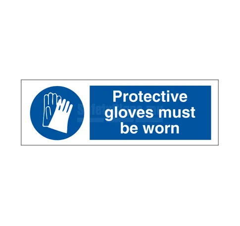 Protective Gloves Must Be Worn