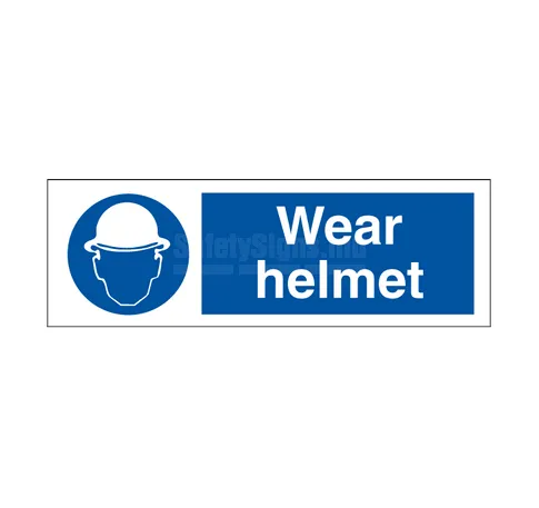 Wear Helmet