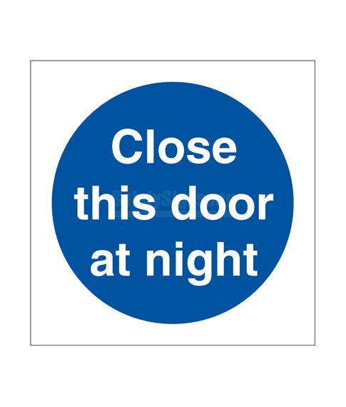 Close This Door At Night