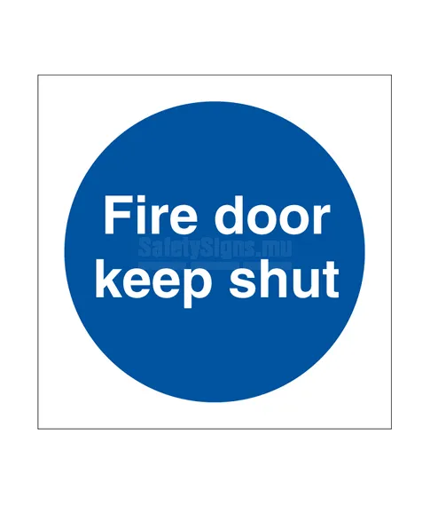 [335814] Fire Door Keep Shut