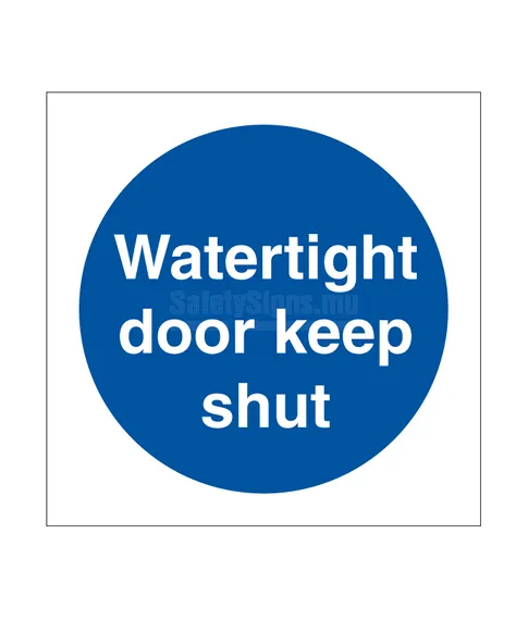 Watertight Door Keep Shut