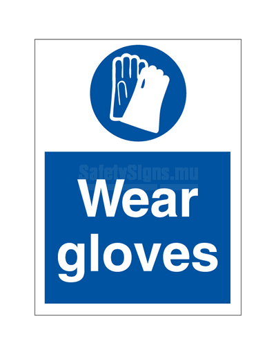 [335724] Wear gloves