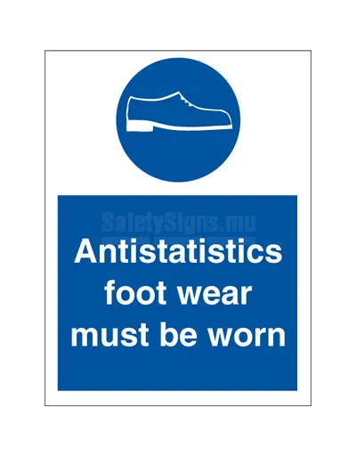 Antistatic footwear