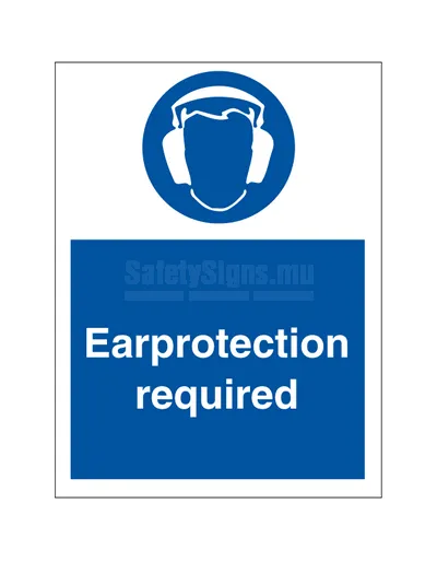 Ear protection required