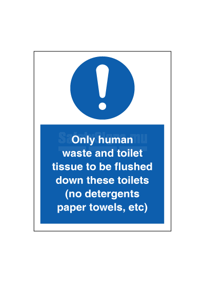 Only Human Waste And Toilet