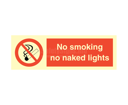 [338522] No Smoking No Naked Lights