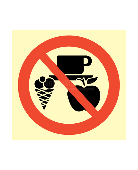 No Eating Or Drinking In This Area