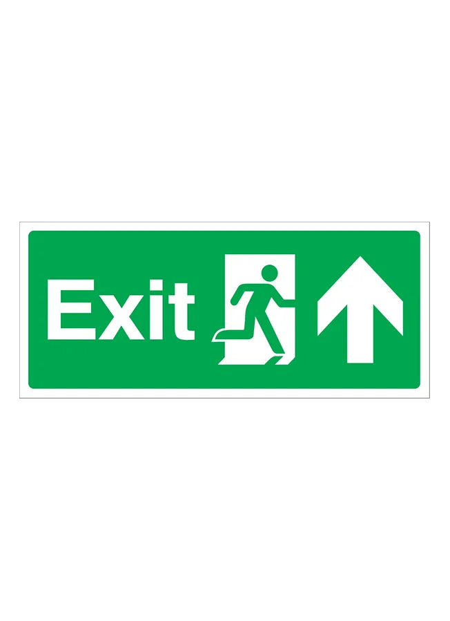 Exit Arrow Up Right (15X35cm)