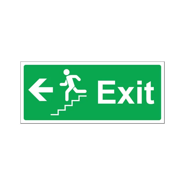 Downward Exit Stair to the Left (15X35cm)