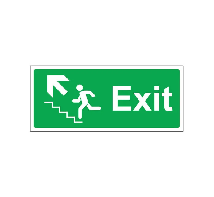 Exit Stair going up Left (15X35cm)