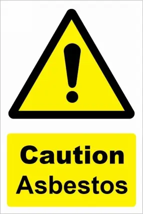 Caution Asbestos