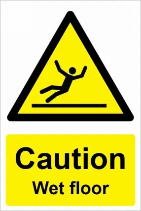 Caution Wet Floor