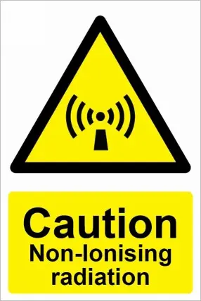 Caution Non Ionising Radiation