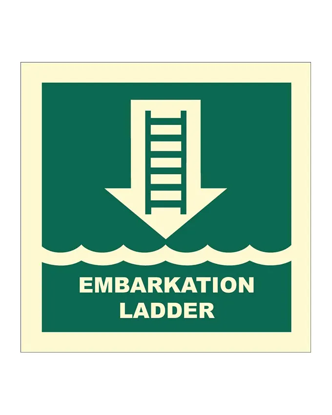 Embarkation Ladder | SafetySigns.mu