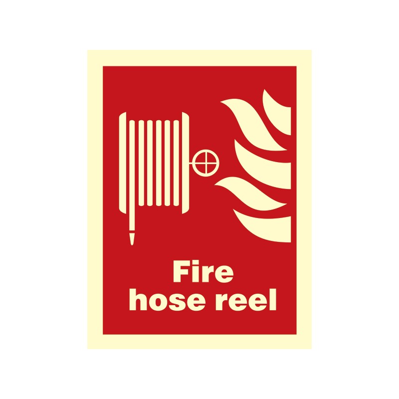 Fire Hose Reel Red | SafetySigns.mu