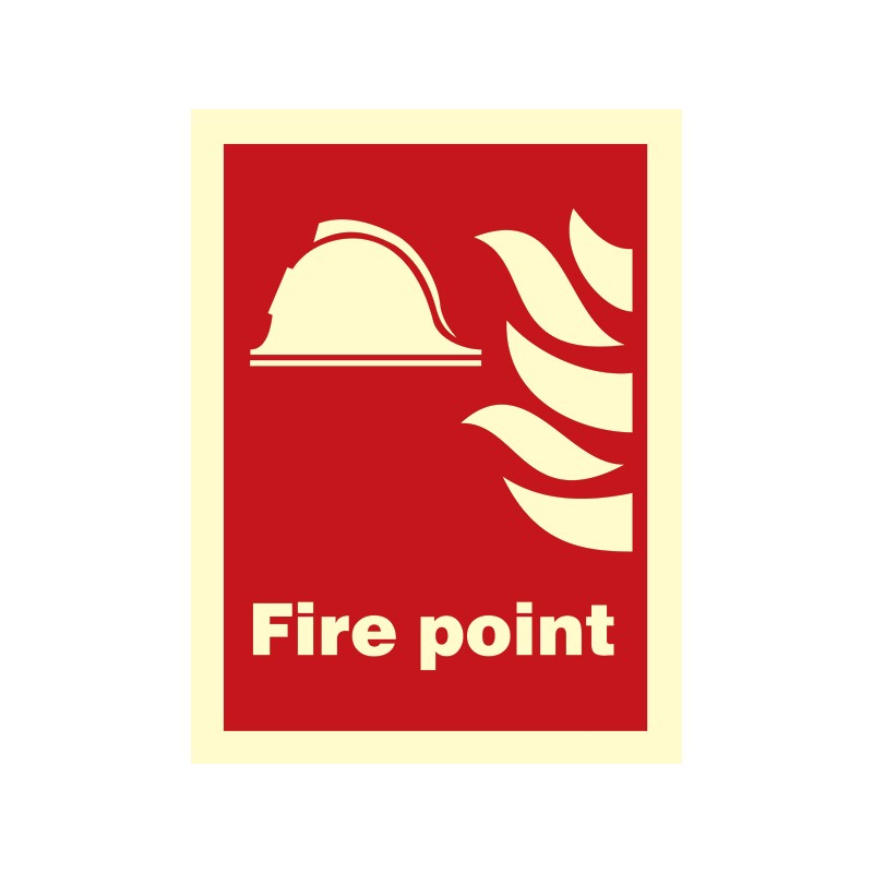 Fire Point Red | SafetySigns.mu