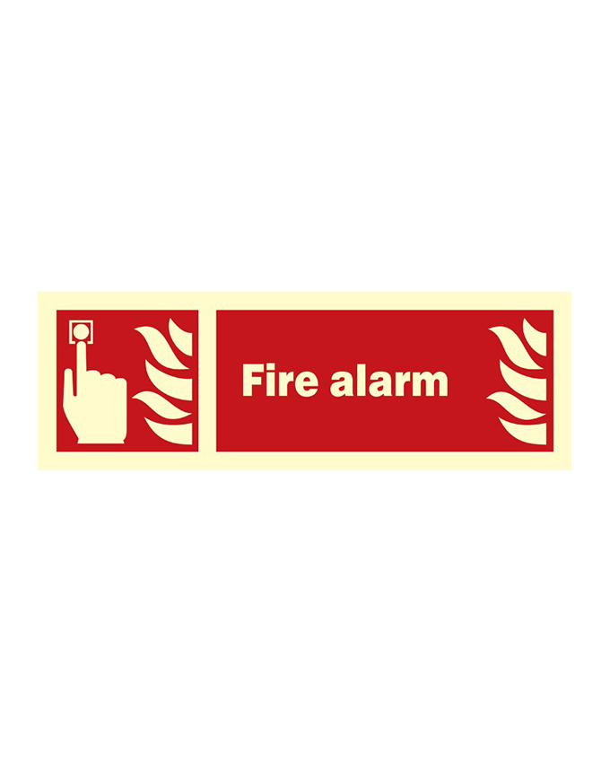 Fire Alarm Red | SafetySigns.mu