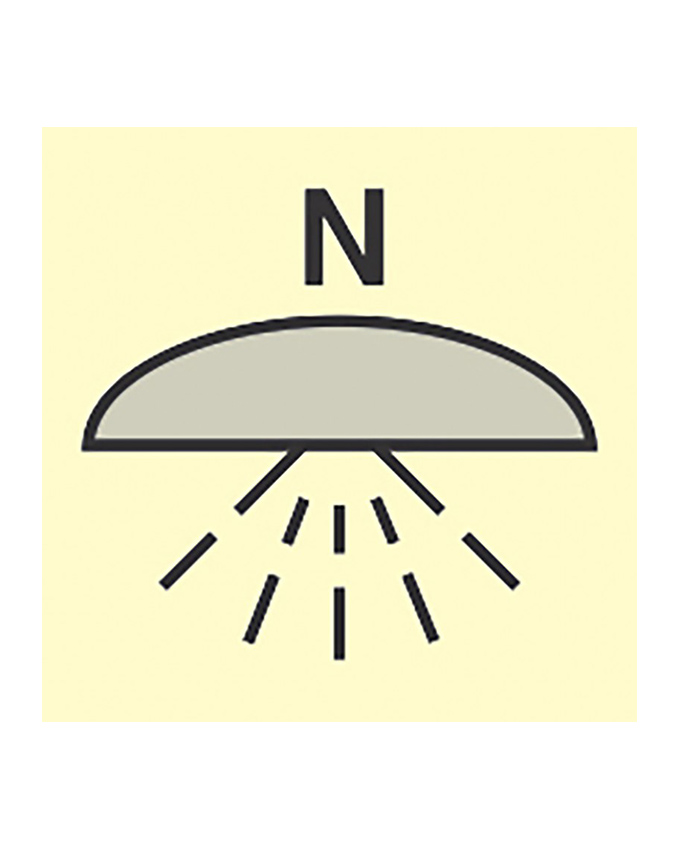 Space Protected By Nitrogen Fire Extinguishing System | SafetySigns.mu