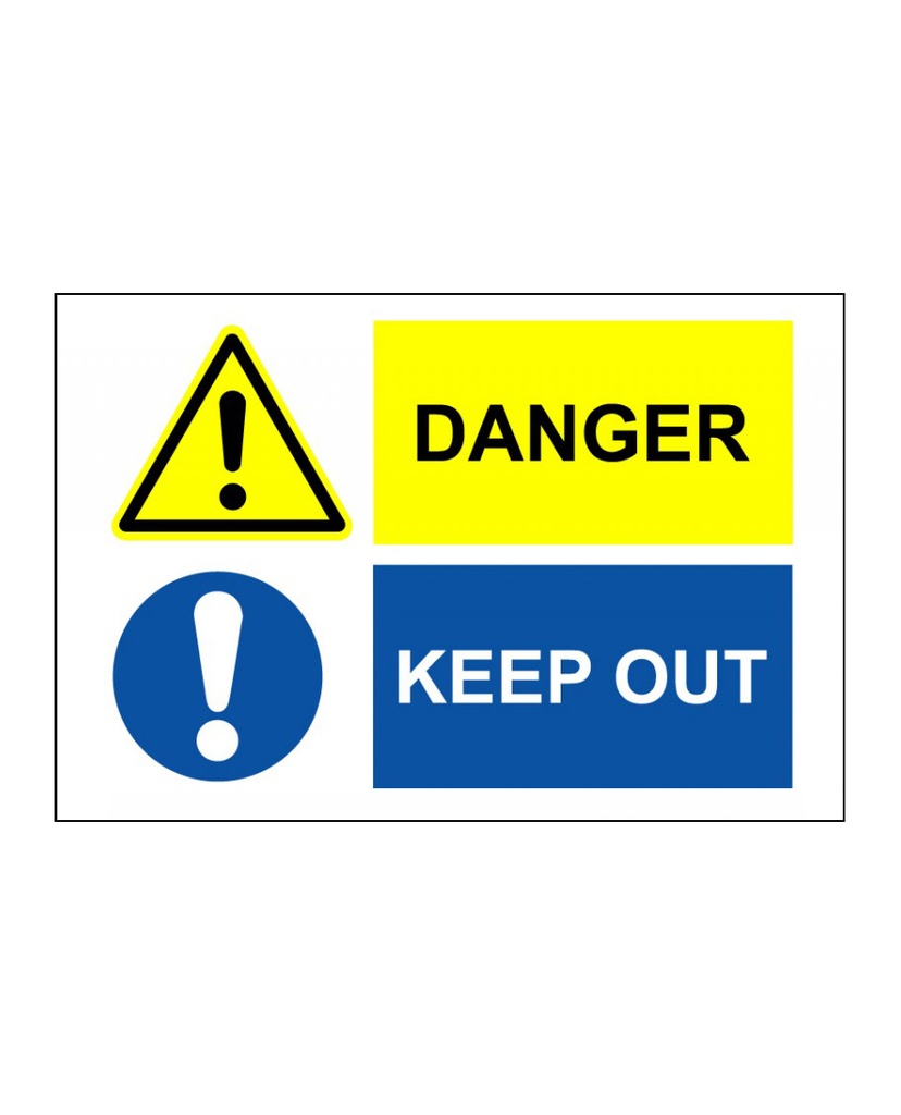Danger Keep Out | SafetySigns.mu
