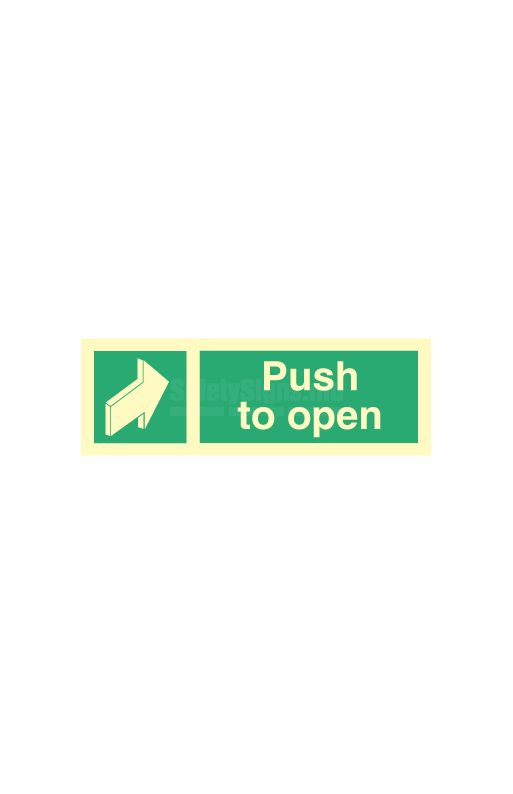 Push to open | SafetySigns.mu