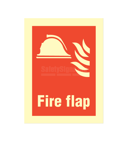 Fire Flap | SafetySigns.mu
