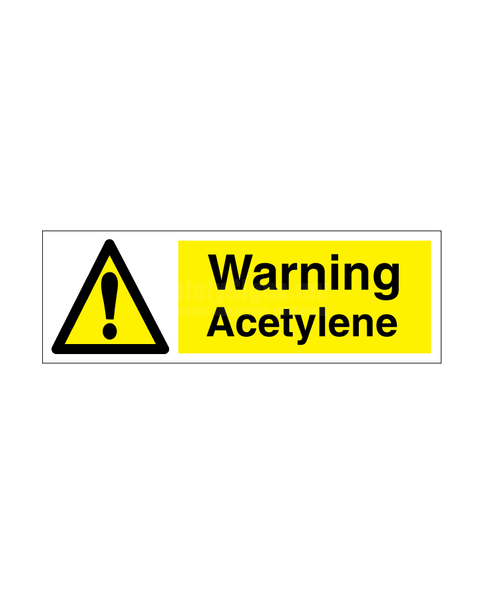 Acetylene | SafetySigns.mu