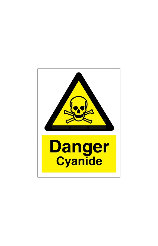 Danger Cyanide | SafetySigns.mu