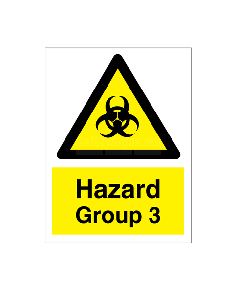Hazard Group 3 | SafetySigns.mu