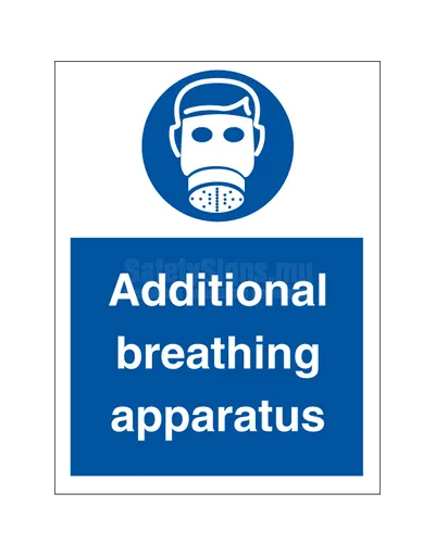 Additional breathing | SafetySigns.mu