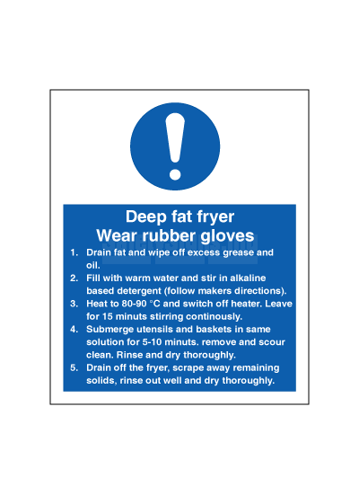 Deep Fat Fryer | SafetySigns.mu