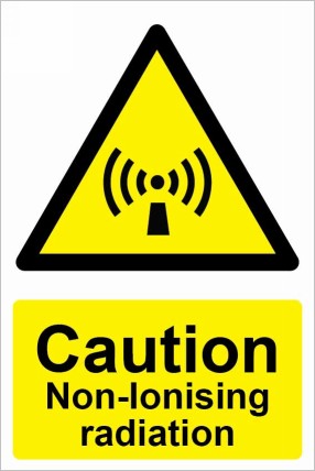Caution Non Ionising Radiation