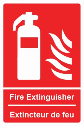 Fire Extinguisher Extincteur de Feu