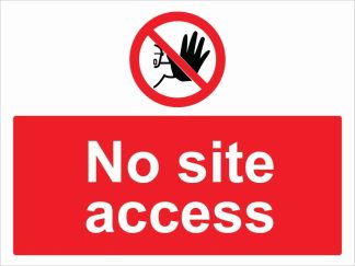 No site access