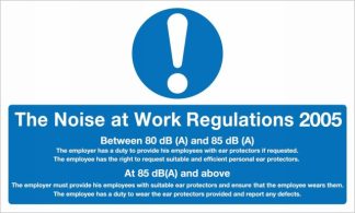 The noise at work regulations 2005