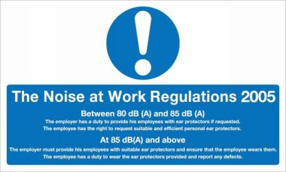 The noise at work regulations 2005