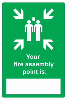 Your fire assembly point is